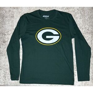 Green Bay Packers FOCO NFL Men's Medium, Long Sleeve‎ Shirt NWOT